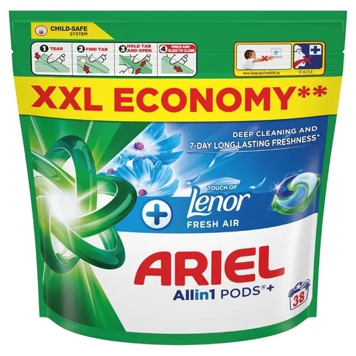 Ariel gel kapsule Fresh Air, 38 kom