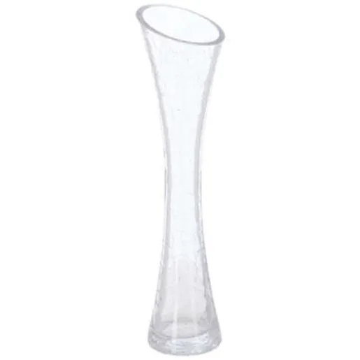 ATMOSPHERA Vaza,  8x30cm, staklena