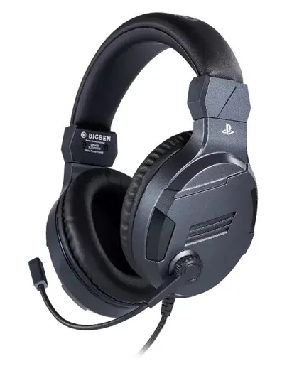Bigben V3 žičane gaming slušalice, PS4/PS5/Xbox One/PC, Titanium