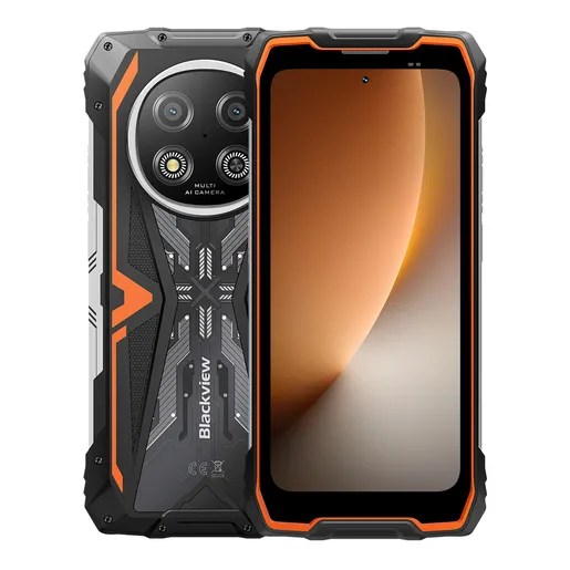 Blackview Rock 2 12GB/256GB, narančasti, 5G, mobitel