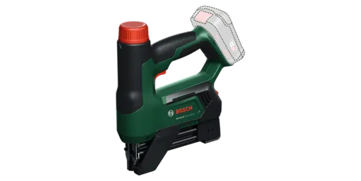 BOSCH akumulatorski pribijač AdvancedTacker 18V-25, udarci 30 min-1, spajalice + čavli + vodilica za mjerenje udaljenosti, karton