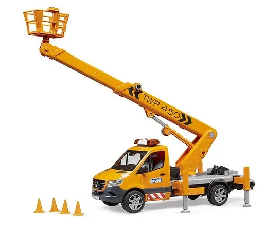 Bruder radno vozilo MB Sprinter s radnom platformom