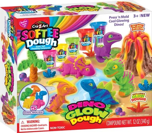 CRAZART Softee Dough plastelin Izradi dinosaure