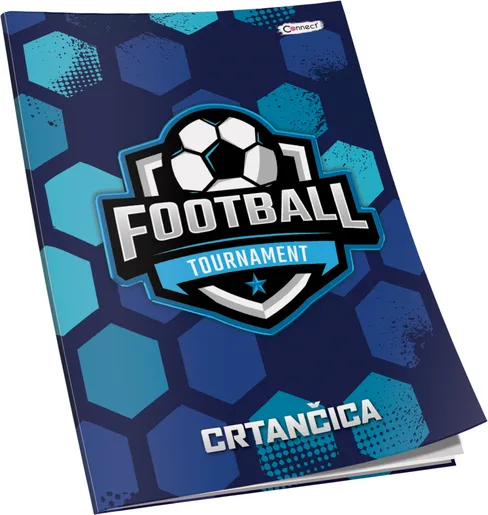 Crtančica Premium Connect Boy, B5 linije, 16 listova, meki uvez