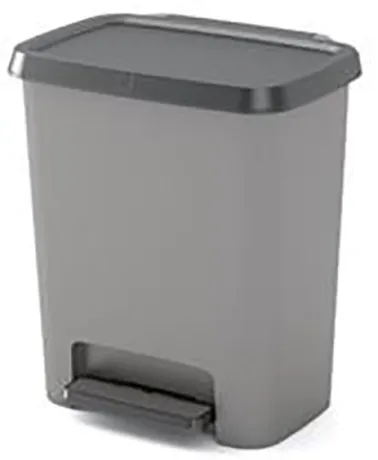 CURVER koš s pedalom, Compatta, 12L+12L