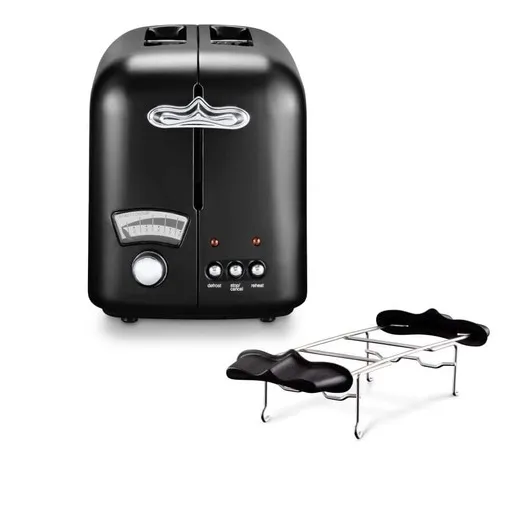 DeLonghi toster Argento, crni