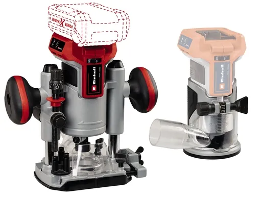 EINHELL Professional akumulatorska glodalica u setu TP-RO 18 Set Li BL-Solo, Power X-Change  - SOLO ALAT