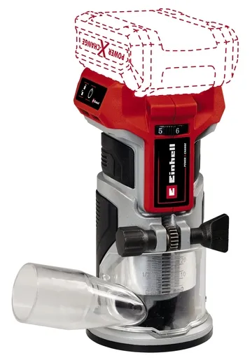 EINHELL Professional akumulatorska jednoručna glodalica TP-ET 18 Li BL, SOLO ALAT