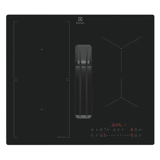 Electrolux ploča ECC63410CB, integrirana napa, indukcija 60 cm, automatsko izvlačenje pare