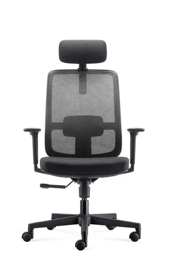 Ergovision Ergo Basic 02, uredska stolica, crna