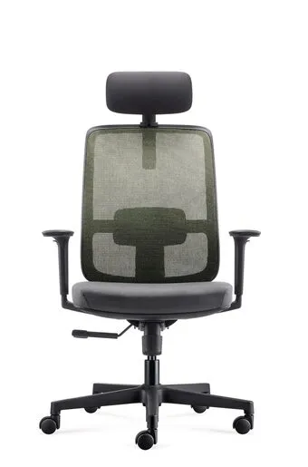 Ergovision Ergo Basic 05, uredska stolica, crno/zelena