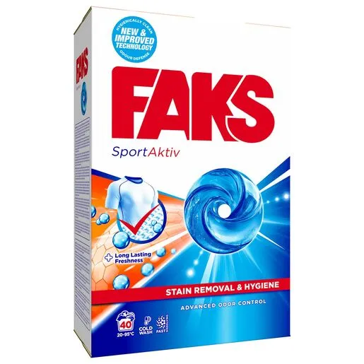 Faks SportAktiv, 40 pranja, 2.2 kg