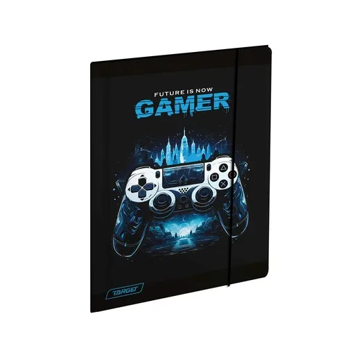 Fascikl s gumicom A4, Target, Gamer