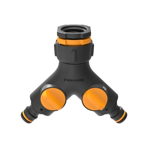 FISKARS konektor 2-u-1  1/2”, 3/4”, 1”