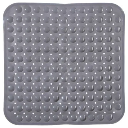 FIVE Podloga za kadu, 54x54 cm PVC, siva