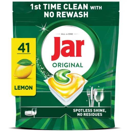 Jar tablete za strojno pranje posuđa Lemon, 41 kom