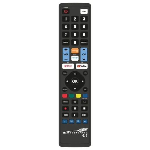 Jolly Line programabilni daljinski upravljač s USB-C za 4 uređaja