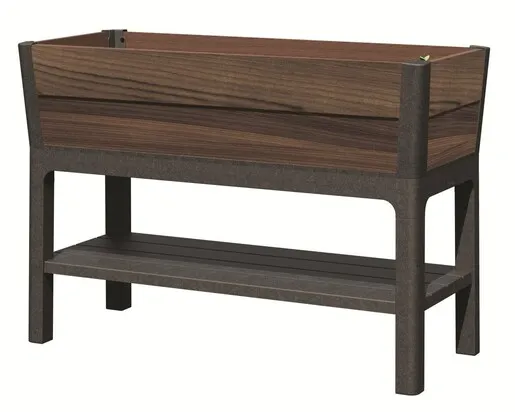 Keter Deco visoka gredica, boja: orah