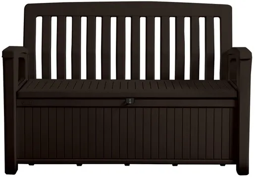 KETER Patio bench vrtna klupa/spremište, 227 l, smeđa