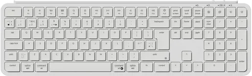 Keychron B6 Pro, UK ISO, HR znakovi, bežična tipkovnica, bijela, B6P-K8-UK