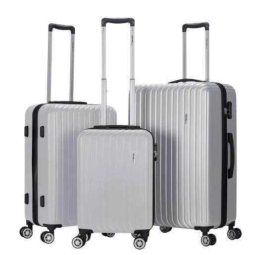 Kofer Aristo set od 3, Silver