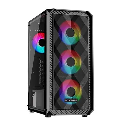 Kućište Bit Force Paladin CF-4 LED, crno