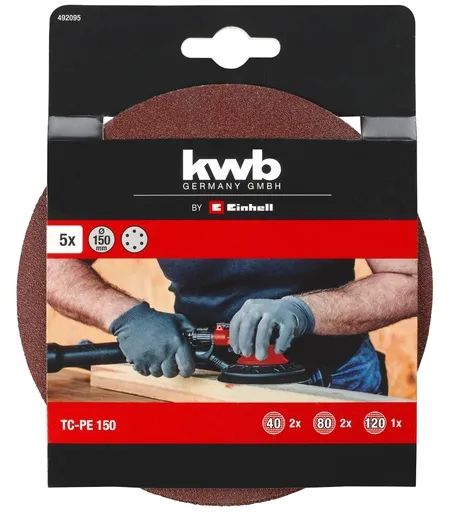 KWB brusni papir 5 Q-STICK 150mm