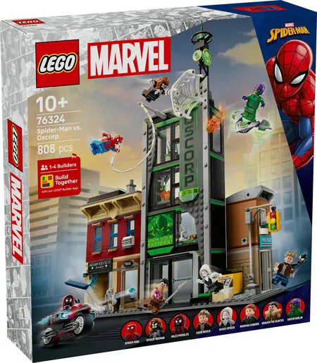 LEGO® Spider-Man protiv Oscorpa 76324
