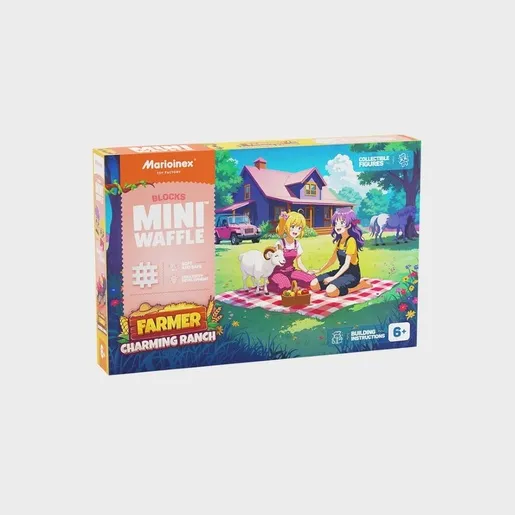Marioinex Mini Waffle Farmer 100 kom, Charming Ranch