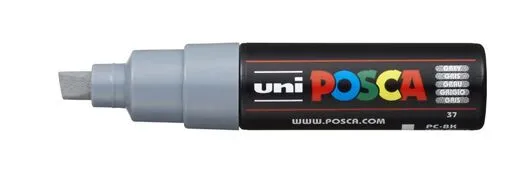 Marker Uni pc-8k Posca, sivi