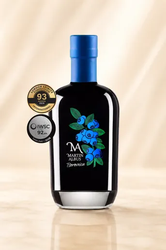 Martin Albus liker od borovnice, 0.375 l