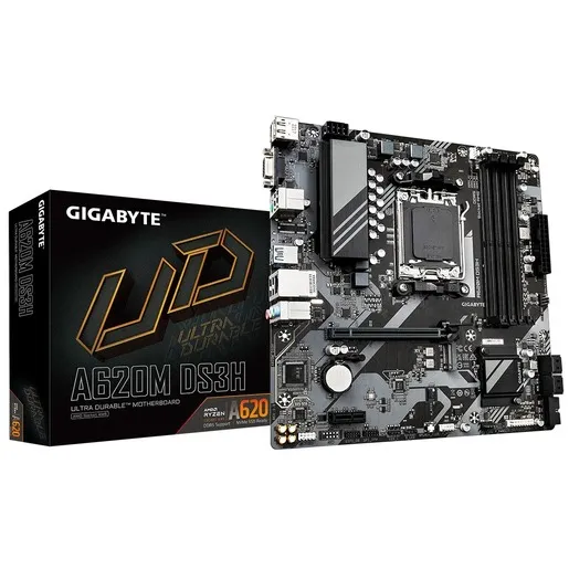 Matična ploča Gigabyte A620M DS3H, AMD A620, AM5, mATX