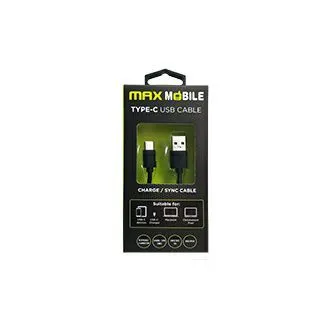 MM kabel USB 2.0 Type-C, 1m, crni