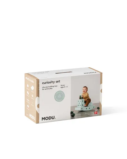 MODU Curiosity set Ocean Mint/Forest Green