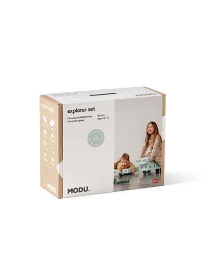 MODU Explorer set Ocean Mint/Forest Green