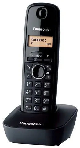PANASONIC telefon bežični KX-TG1611FXH/PDH crni