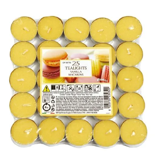 Petali Candles mirisna svijeća Čajna Macarons 25/1