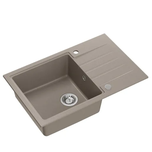 Quadron sudoper PETER 111, taupe/čelik