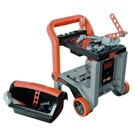 SMOBY radionica na kotačima s alatom Black Decker 360220