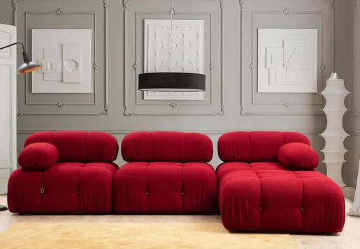 Sofa, Crvena, Bubble L1 - Red