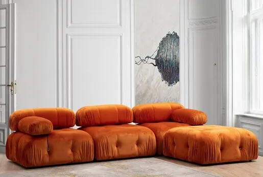 Sofa, naranča, Bubble 1R - Orange
