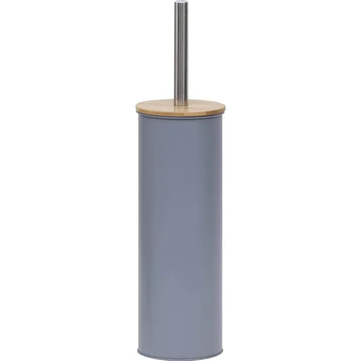 TENDANCE WC četka, metal/bambus, siva