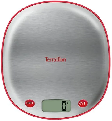 Terraillon kuhinjska vaga Macaron Cherry Inox