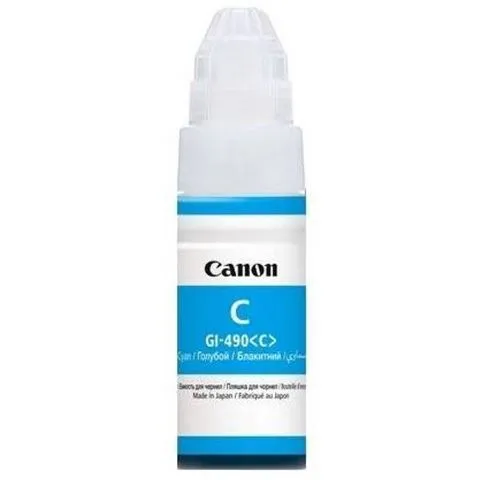 Tinta Canon GI-490, cyan, 0664C001
