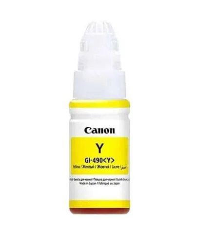 Tinta Canon GI-490, žuta, 0666C001