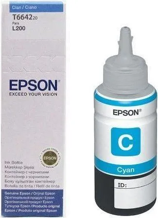 Tinta Epson T6642, cyan