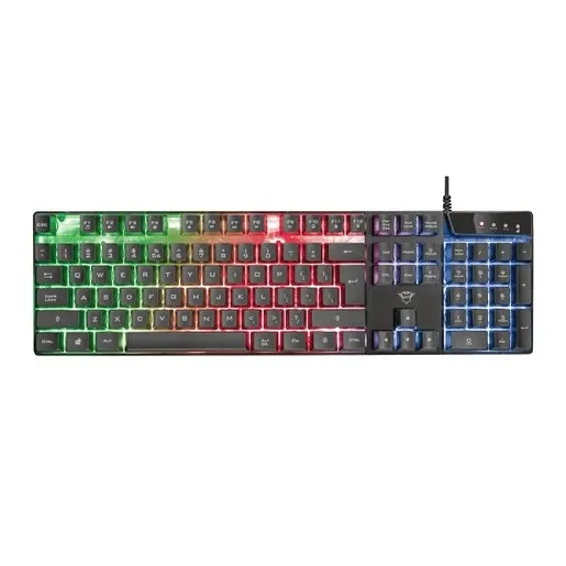Trust GXT 835 Azor gaming tipkovnica, crna