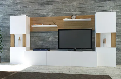 TV jedinica, Lore - White, Teak