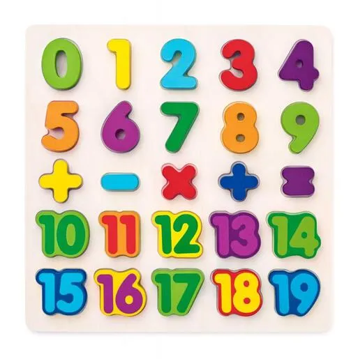 Woody puzzle "Brojevi"