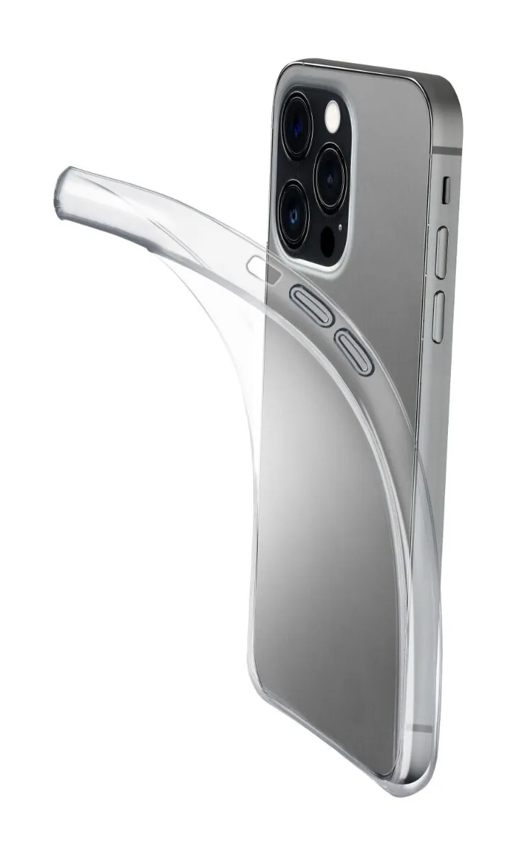 Maskica za mobitel CELLULARLINE Fine za iPhone 14 Pro - Prozirna
